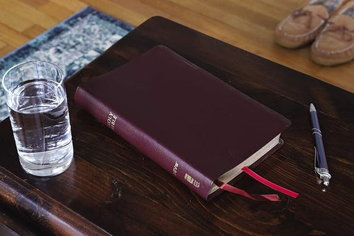 NIV Thinline Ref Bible Bonded Leather Burgundy IDX - Morning Star Christian Bookstores