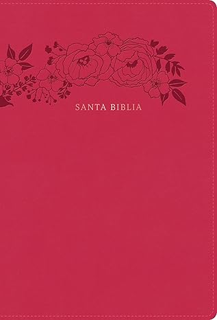 RVR 1960 Biblia letra supergigante, floral símil piel - Morning Star Christian Bookstores