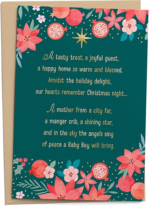 Hearts Remember Christmas Night - 18 Christmas Boxed Cards and Envelopes