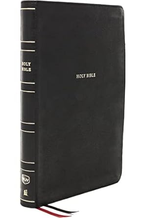 NKJV Reference Bible Center-Column Giant Print (Black Leathersoft) - Morning Star Christian Bookstores