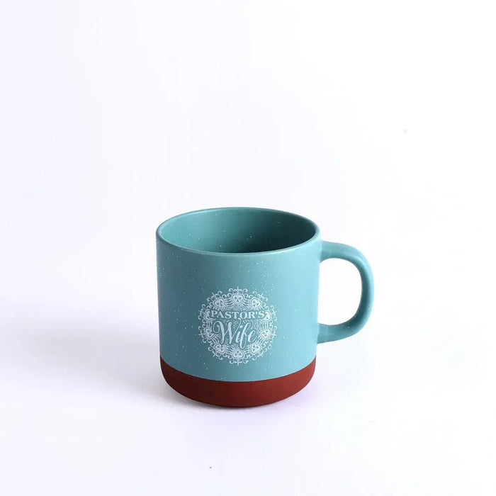 Mug Pastor's Wife Light Aqua 13oz