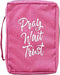 Bible Cover Pray Wait Trust MD - Morning Star Christian Bookstores