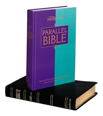 NASB / NIV Parallel Bible Blk Bonded Lthr O/P