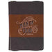 Journal Classic Zip Brown Two- tone Man of God 1 Tim. 6:11 - Morning Star Christian Bookstores