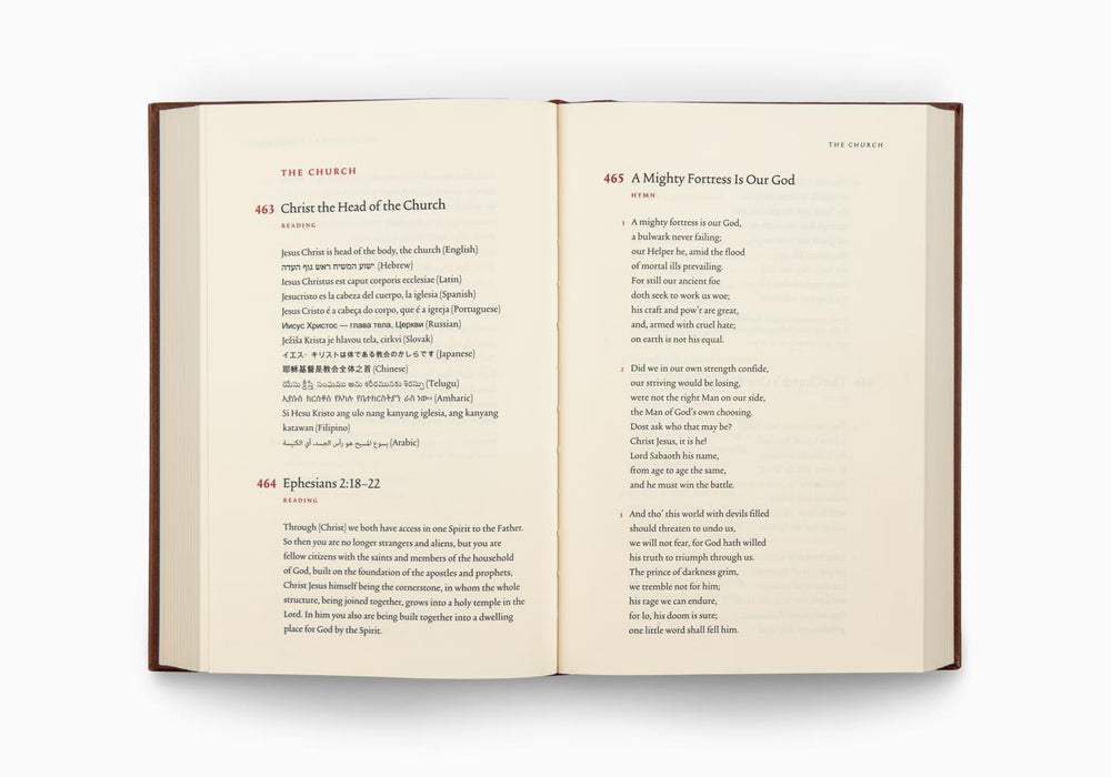 The Sing! Hymnal, Lyrics & Liturgies Hardcover