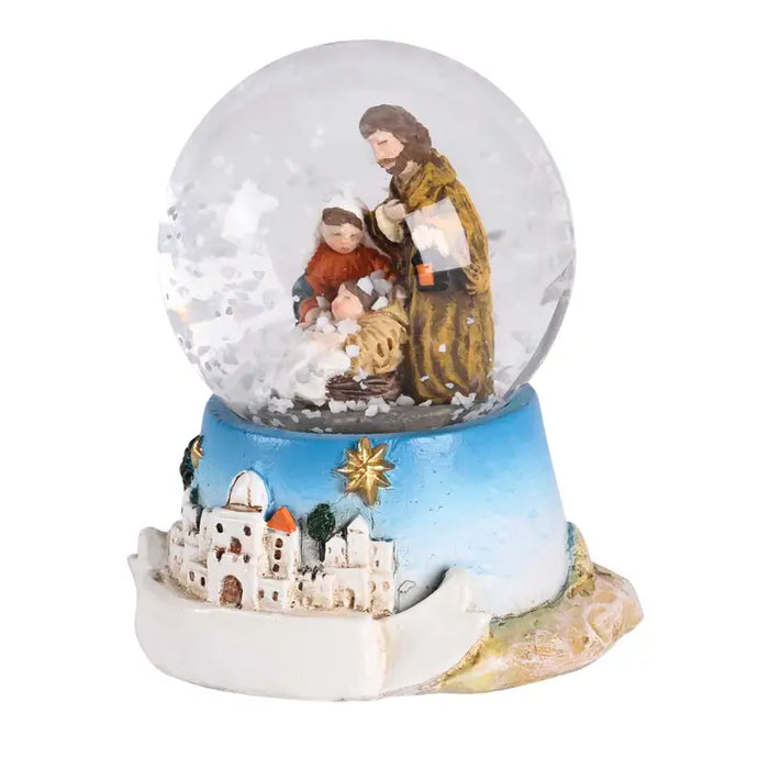 Waterglobe Holy Family Bethlehem City