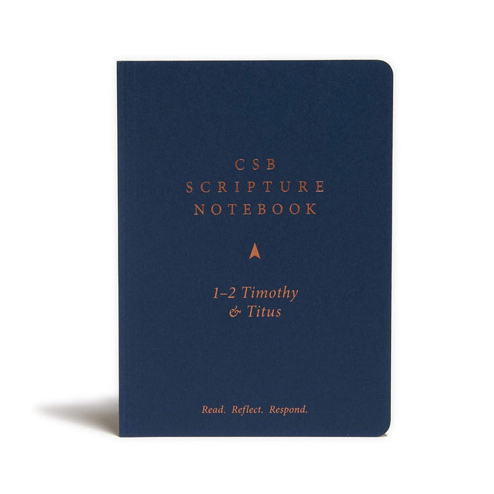 CSB Scripture Notebook, 1-2 Timothy and Titus: Read. Reflect. Respond - Morning Star Christian Bookstores