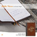 With God All Things Are Possible Bown Faux Leather Classic Journal with Zipper - Morning Star Christian Bookstores