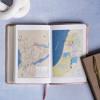 NASB Personal Size Bible, Rose Gold LeatherTouch