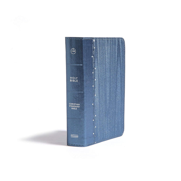 CSB ON THE GO SLATE BLUE COMPACT BIBLE