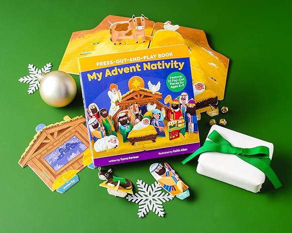 My Advent Nativity Press-Out-and-Play Book - TAMA FORTNER