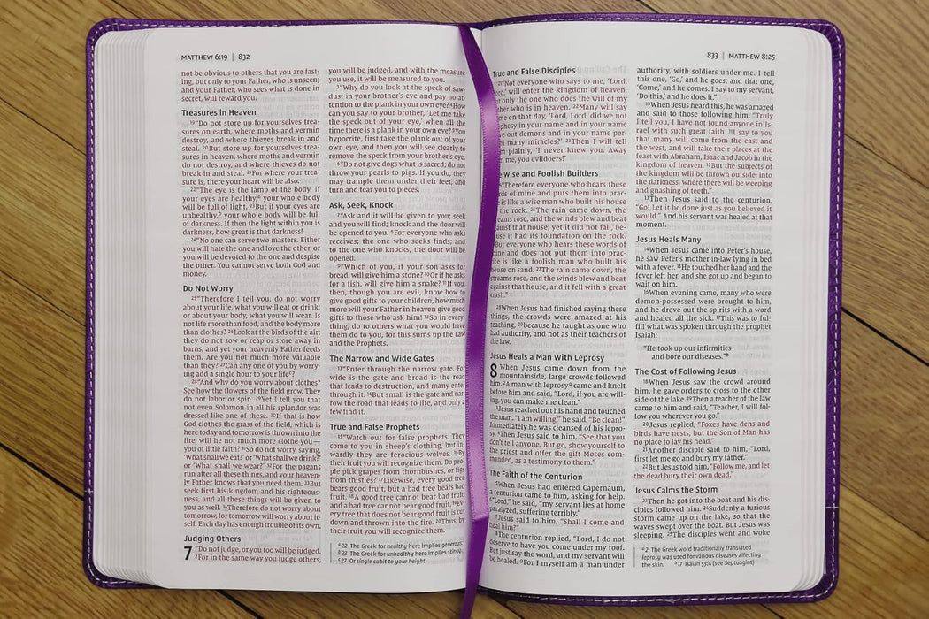 NIV, Bible for Kids, Leathersoft, Purple