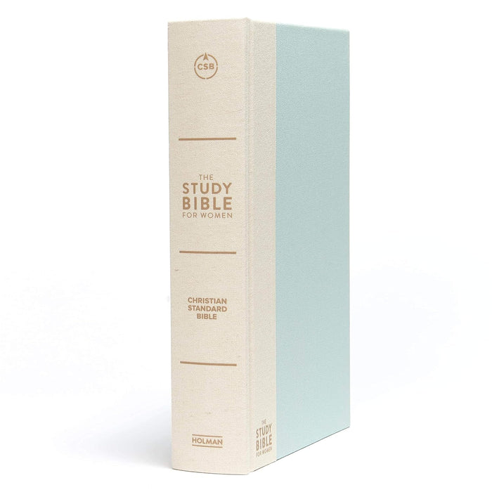 CSB STUDY BIBLE FOR WOMEN LIGHT TURQUOISE/SAND HC