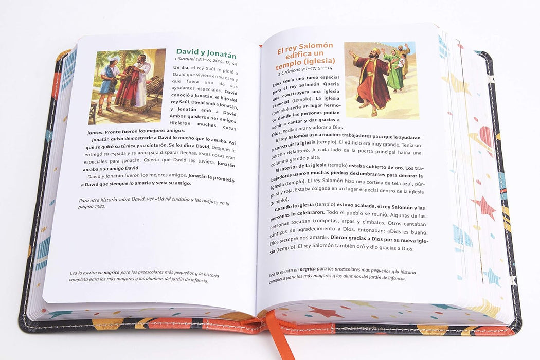 NVI Biblia Luz En Mi Camino Cohetes Multicolor