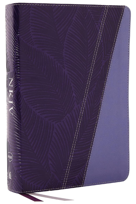 NKJV Study Bible-Full color-Purple