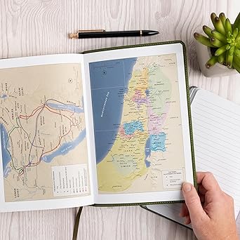 CSB Giant Print Reference Bible, Digital Study Edition, Olive LeatherTouch