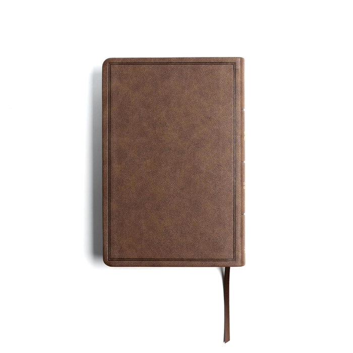 CSB Giant Print, Brown LT - Morning Star Christian Bookstores