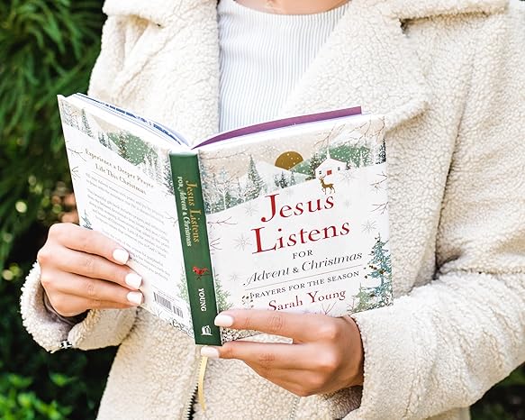 Jesus Listens for Advent and Christmas PBB - by Sarah Young - Morning Star Christian Bookstores