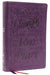 VERSE ART GIANT PRINT PURPLE BIBLE - Morning Star Christian Bookstores