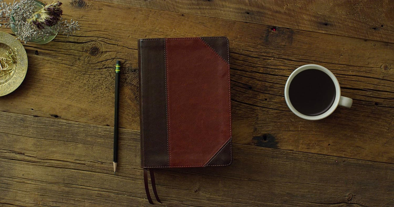 ESV Reader's Bible Brown/Cordovan TruTone Portfolio Design