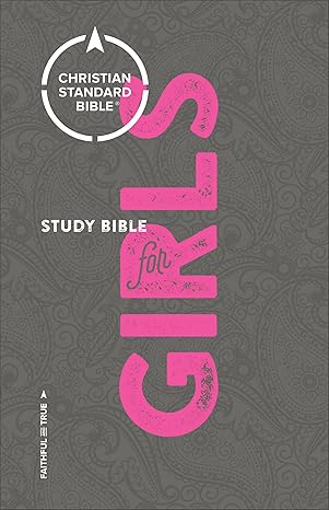 CSB Study Bible for Girls Hardcover