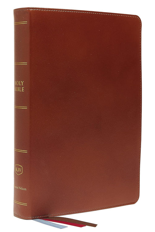 KJV Preaching Bible (Brown Premium Calfskin) - Morning Star Christian Bookstores