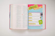 NLT Girls Life Application Study Bible - Pink Flower Hardcover - Morning Star Christian Bookstores