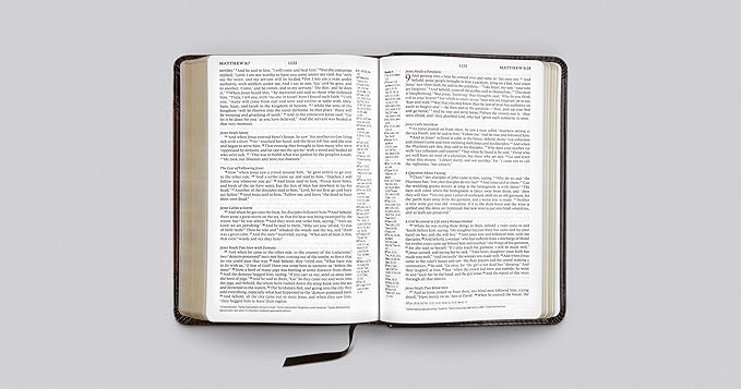 ESV Personal Reference Bible Trutone Brown/Walnut Portfolio