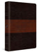 ESV Personal Reference Bible Trutone Deep Brown/Tan Trail Design - Morning Star Christian Bookstores