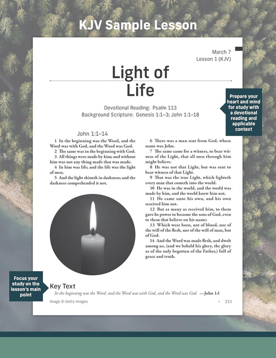 KJV Standard Lesson Commentary® Large Print Edition 2026-2027