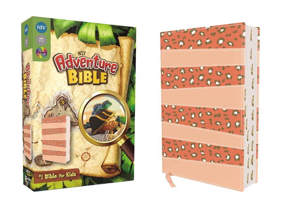 NIV Adventure Bible Leathersoft Coral IDX