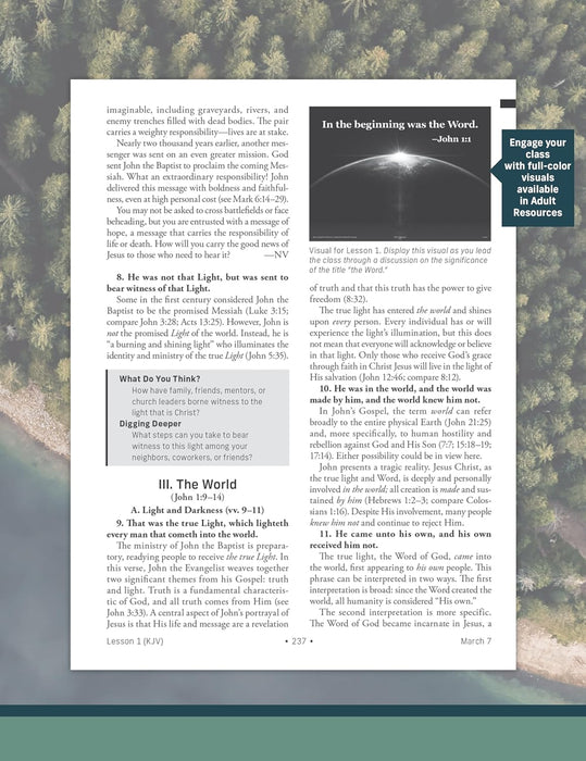 KJV Standard Lesson Commentary® Large Print Edition 2026-2027