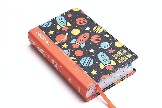 NVI Biblia Luz En Mi Camino Cohetes Multicolor