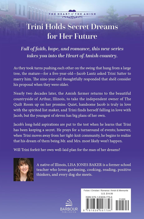 The Quilt Room Secret (The Heart of the Amish #3) by Lisa Jones Baker