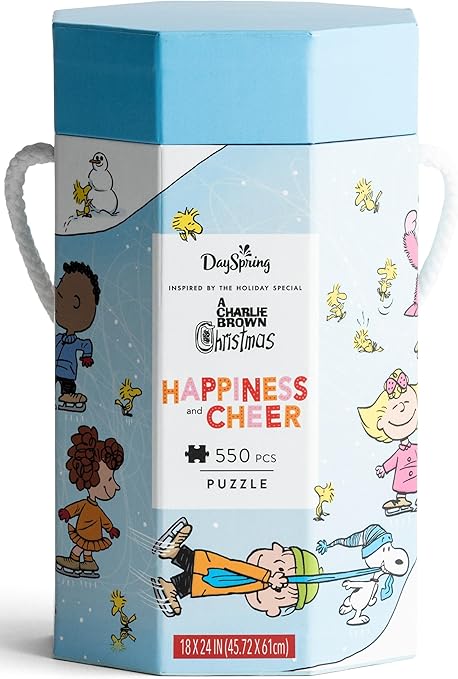 Charlie Brown Happiness & Cheer Puzzle