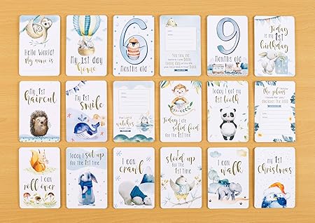 My Baby Boy's Milestone Cards - Morning Star Christian Bookstores