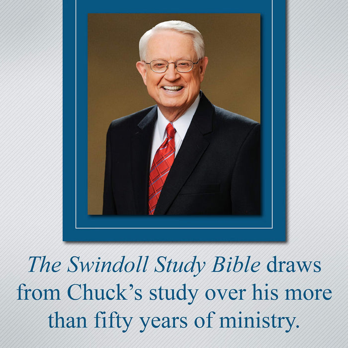 NLT Swindoll Study Bible Large Print