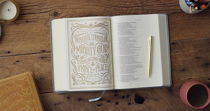 ESV Illuminated Bible - Art Journaling Edition - Paris Sky - Morning Star Christian Bookstores