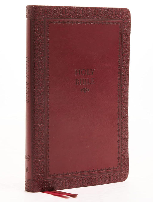 KJV Thinline Bible, Indexed (Red Leathersoft) - Morning Star Christian Bookstores