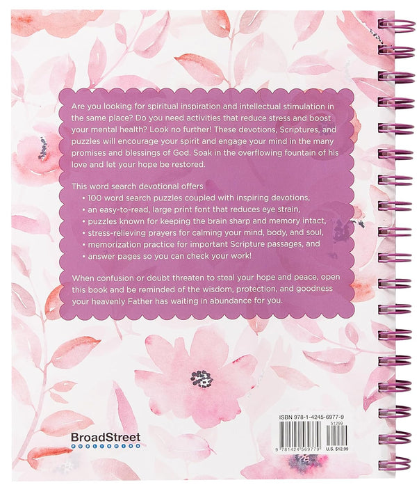 100 Days of Hope for Your Soul: Bible Word Search Devotional