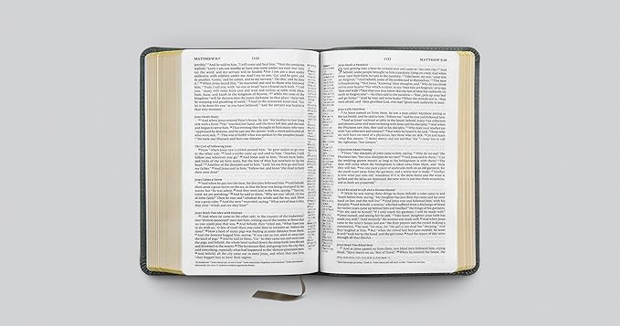 ESV Personal Reference Bible TruTone®, Quiet Forest, Ornament Design