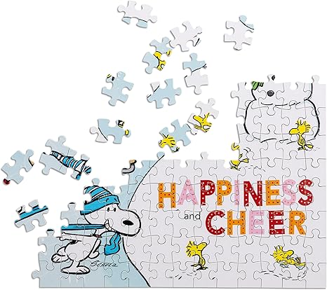Charlie Brown Happiness & Cheer Puzzle