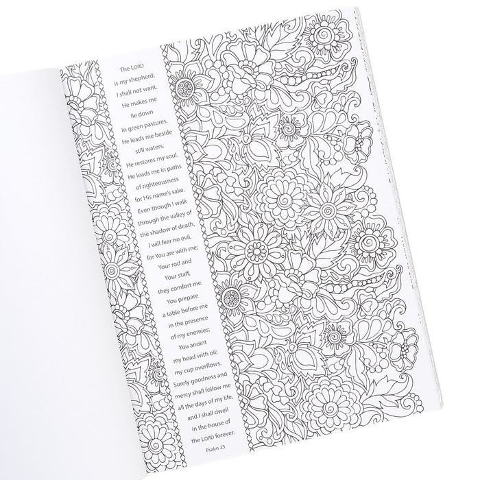 The Psalms in Color Coloring Book - Morning Star Christian Bookstores