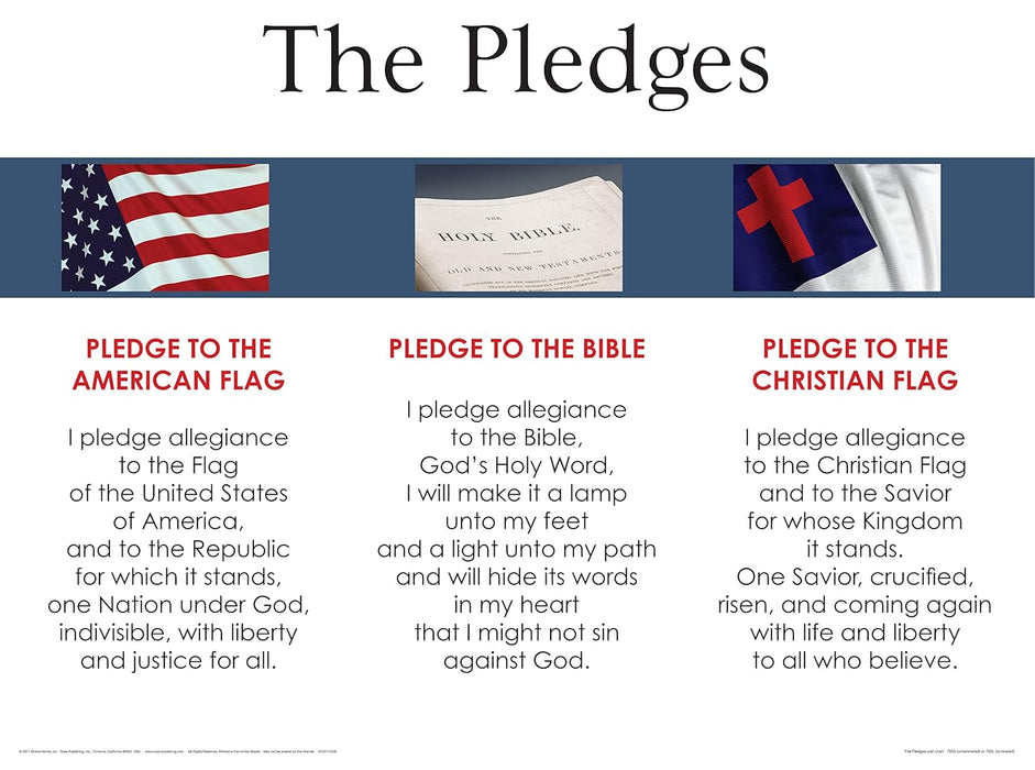 Pledges Wall Chart