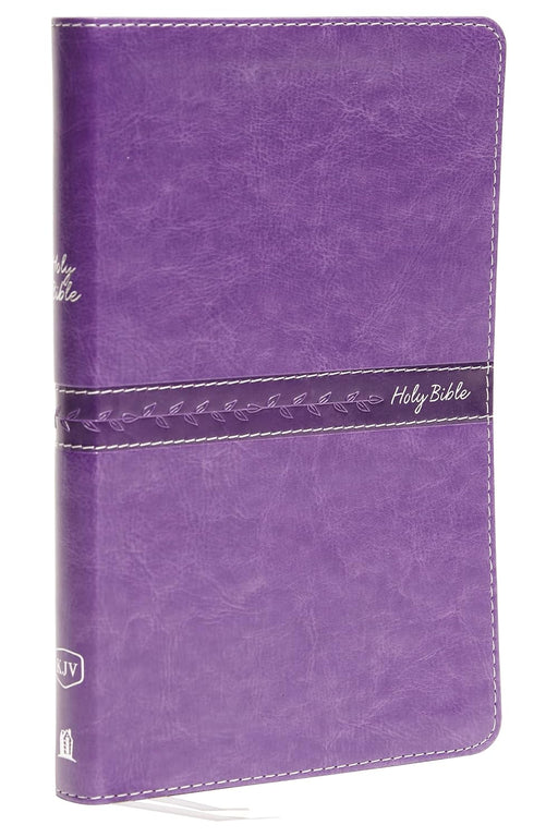 KJV Thinline Bible (Purple Leathersoft) - Morning Star Christian Bookstores