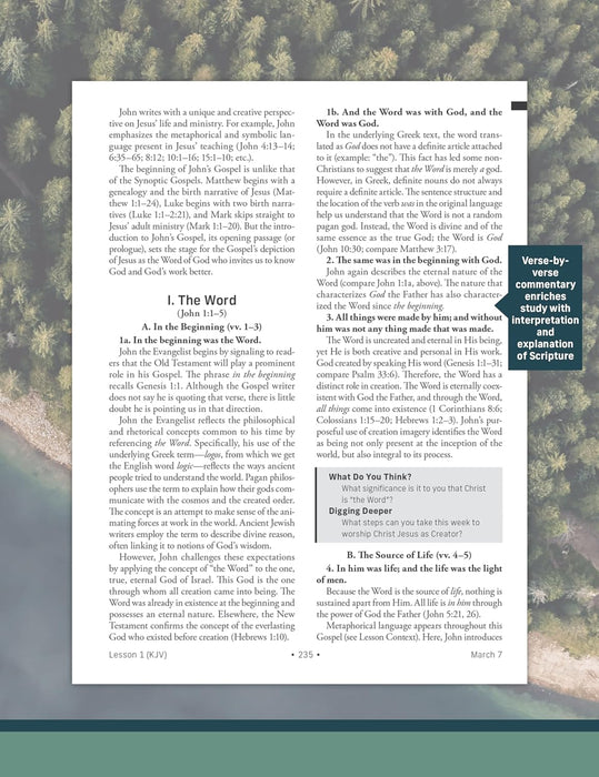 KJV Standard Lesson Commentary® Large Print Edition 2026-2027
