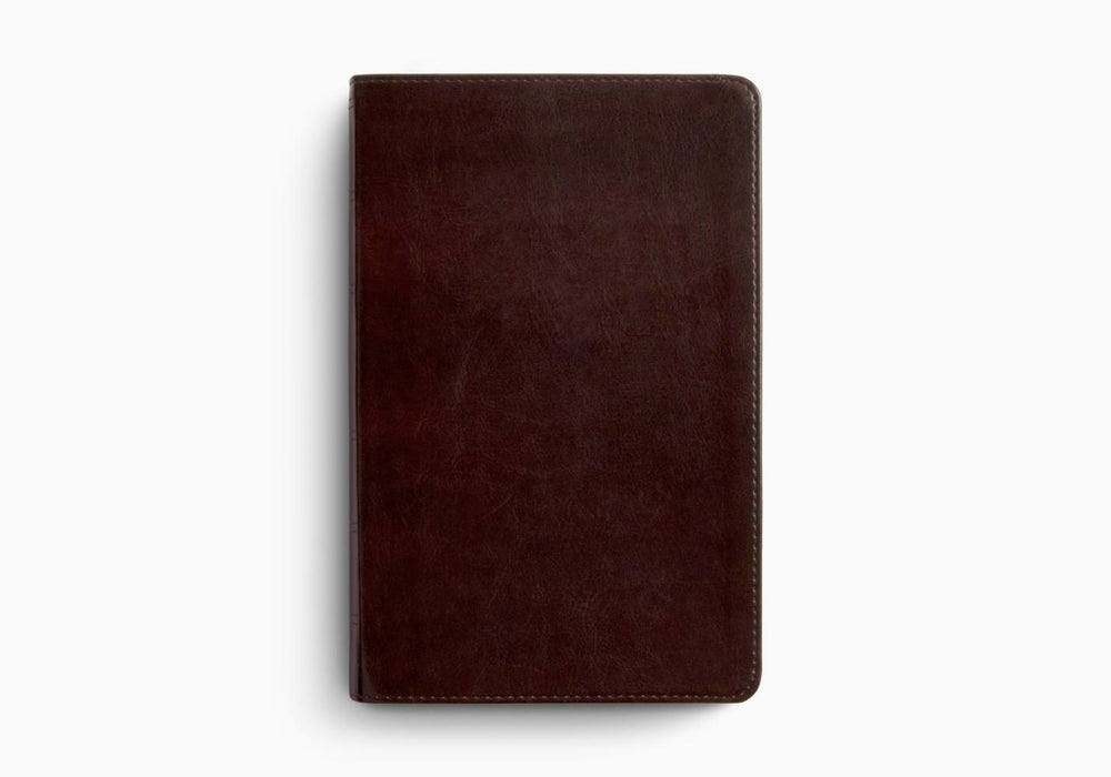 ESV Large Print Personal Size Bible, Red Letter, TruTone®, Mahogany