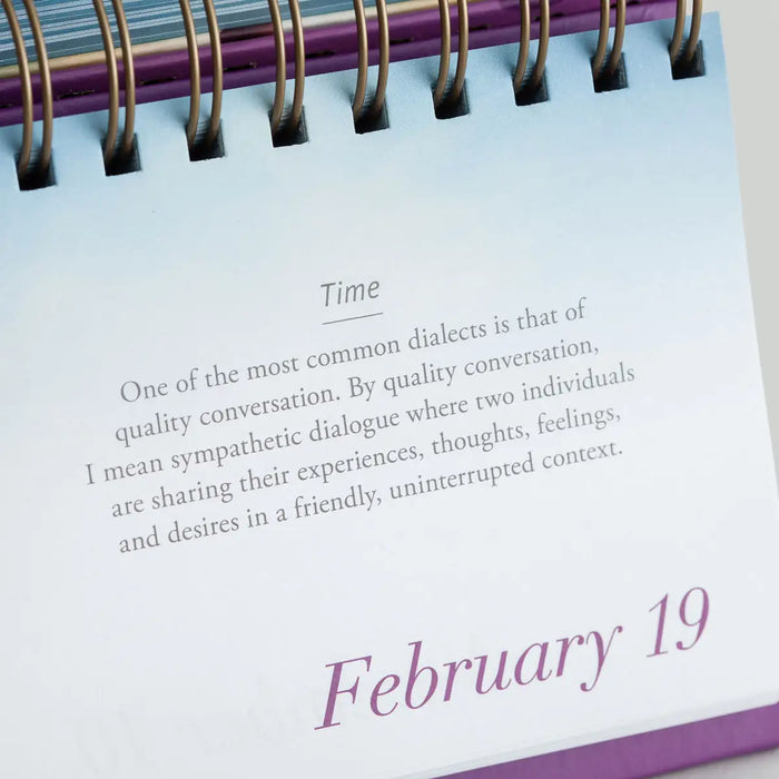 Gary Chapman - The 5 Love Languages - 365 Day Perpetual Calendar