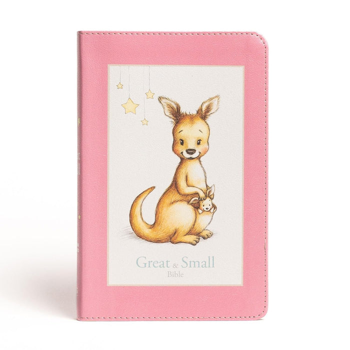CSB Great and Small Bible Pink LeatherTouch