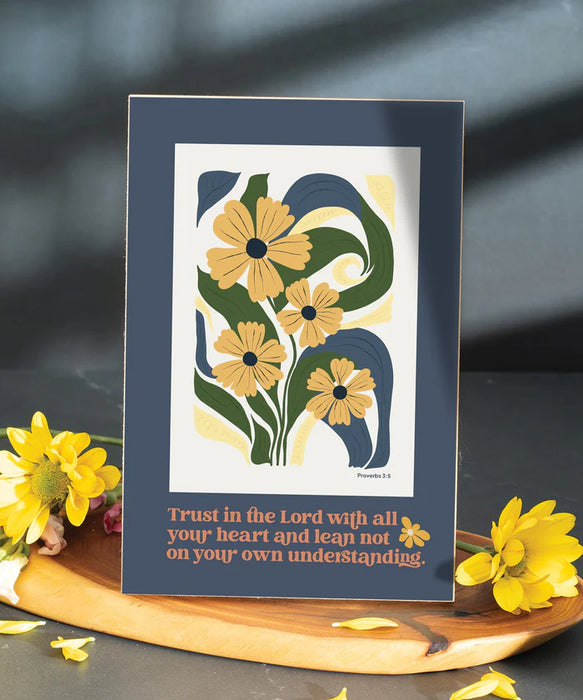 Trust in the Lord 6x9 MDF Plaque